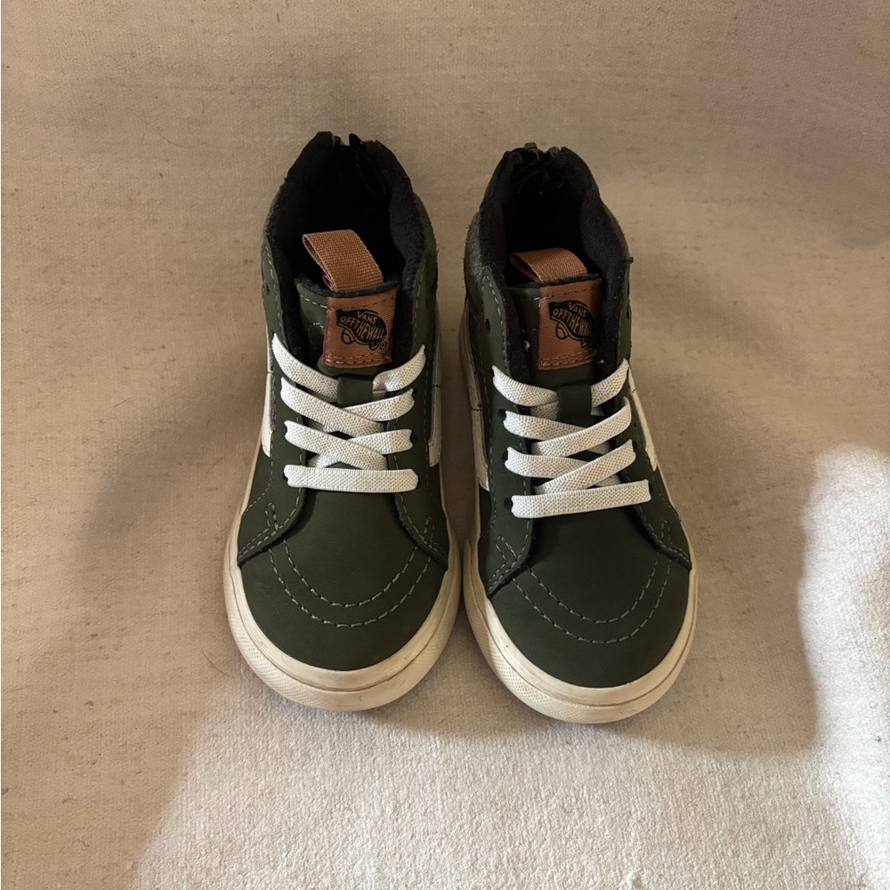 Vans Kids Olive High-Top Sneakers